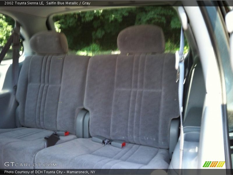 Sailfin Blue Metallic / Gray 2002 Toyota Sienna LE