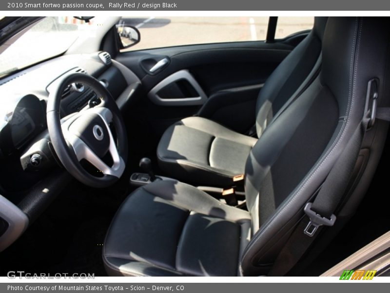 Rally Red / design Black 2010 Smart fortwo passion coupe
