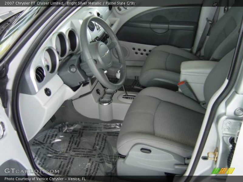 Bright Silver Metallic / Pastel Slate Gray 2007 Chrysler PT Cruiser Limited