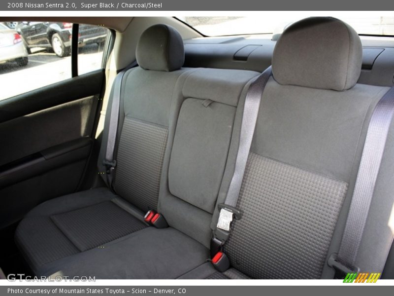 Super Black / Charcoal/Steel 2008 Nissan Sentra 2.0