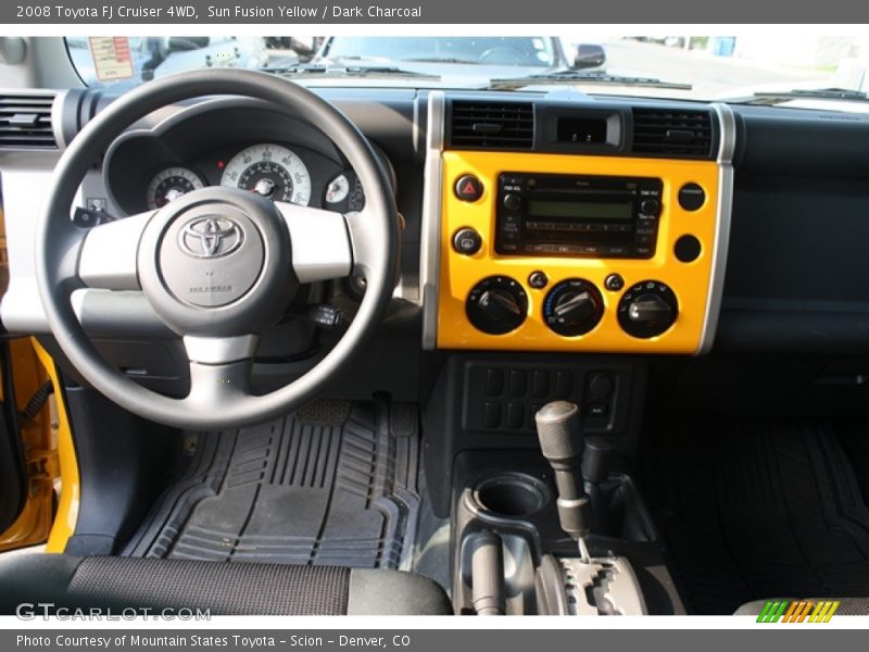 Sun Fusion Yellow / Dark Charcoal 2008 Toyota FJ Cruiser 4WD