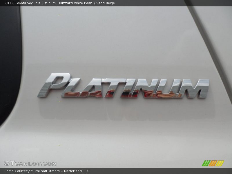 Platinum - 2012 Toyota Sequoia Platinum