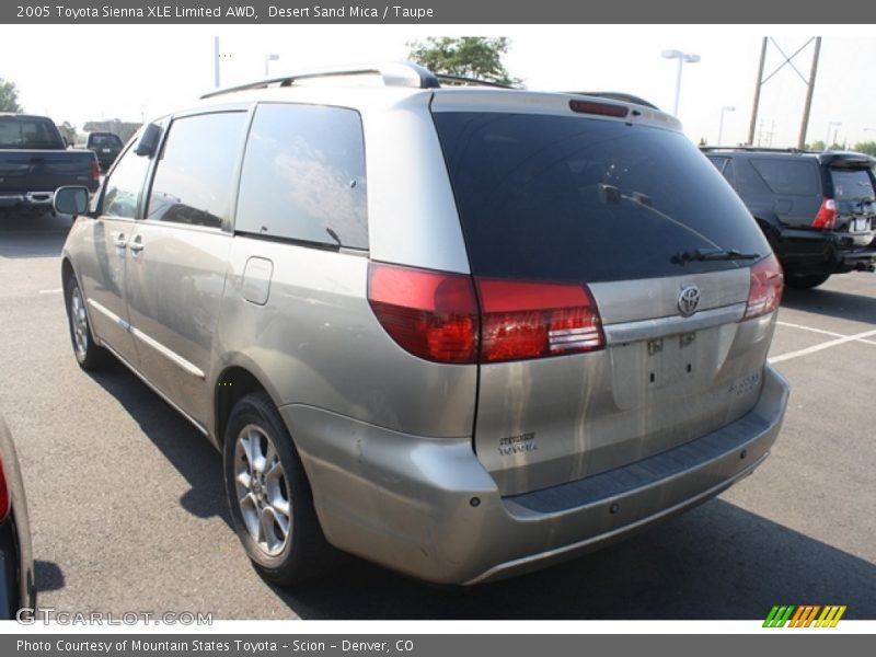Desert Sand Mica / Taupe 2005 Toyota Sienna XLE Limited AWD