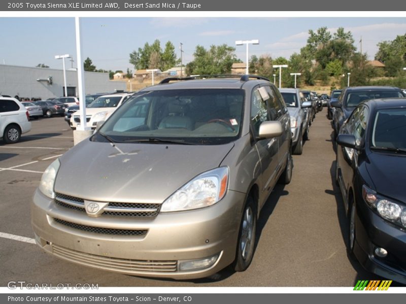 Desert Sand Mica / Taupe 2005 Toyota Sienna XLE Limited AWD