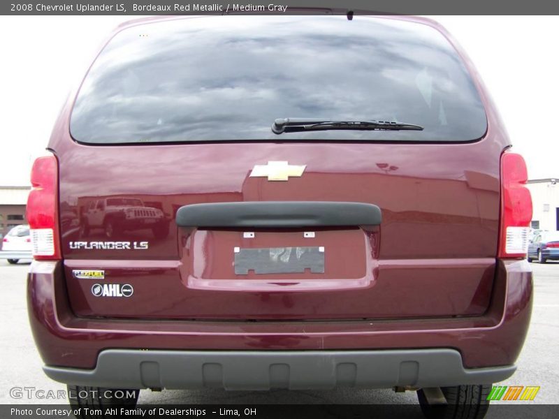 Bordeaux Red Metallic / Medium Gray 2008 Chevrolet Uplander LS