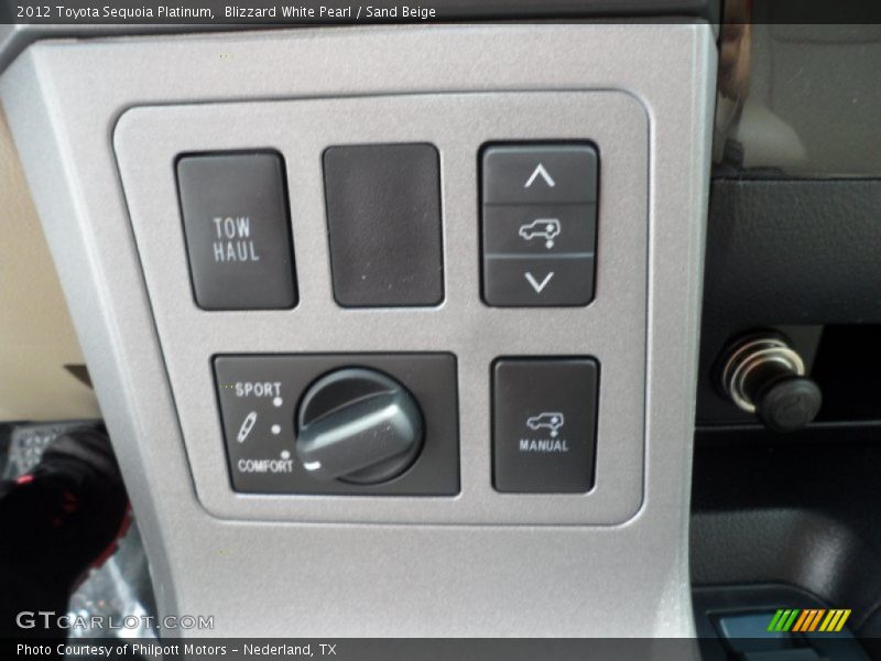 Controls of 2012 Sequoia Platinum