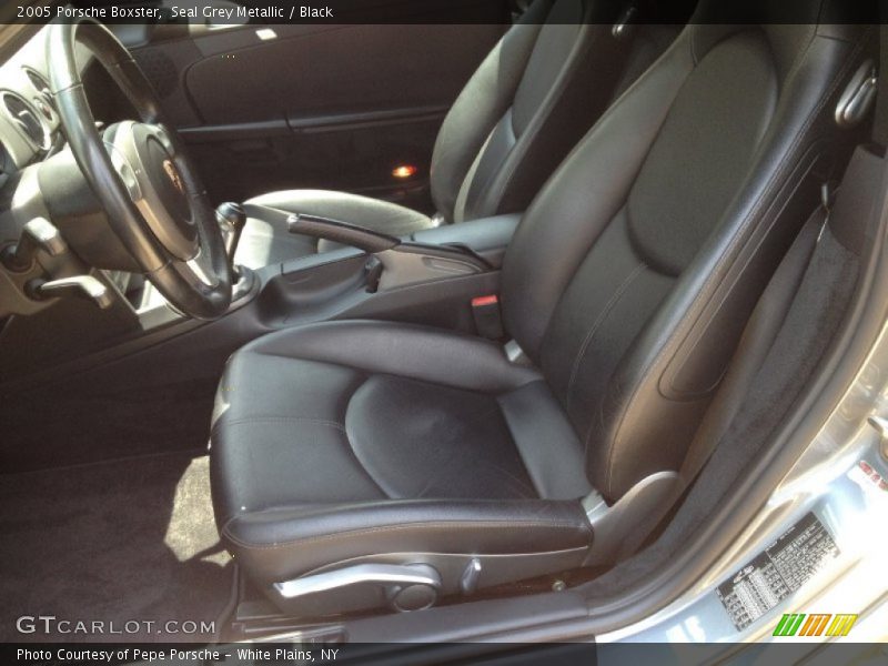 Front Seat of 2005 Boxster 