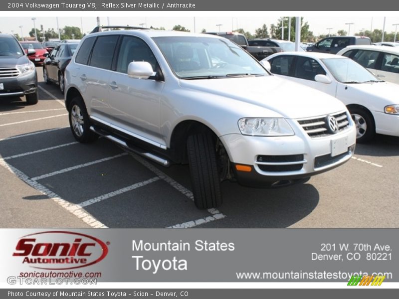 Reflex Silver Metallic / Anthracite 2004 Volkswagen Touareg V8