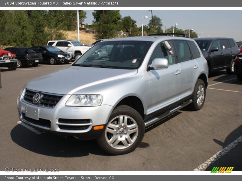 Reflex Silver Metallic / Anthracite 2004 Volkswagen Touareg V8