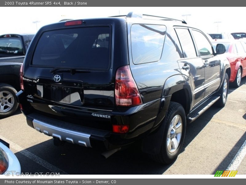 Black / Stone 2003 Toyota 4Runner SR5 4x4