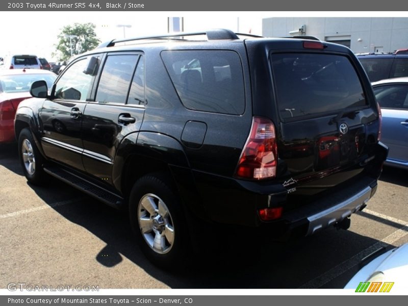 Black / Stone 2003 Toyota 4Runner SR5 4x4