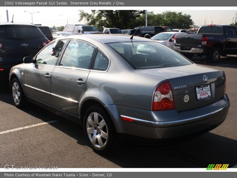Silverstone Grey Metallic / Grey 2002 Volkswagen Passat GLX Sedan