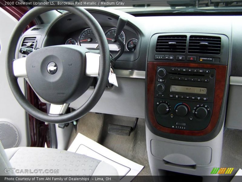 Bordeaux Red Metallic / Medium Gray 2008 Chevrolet Uplander LS