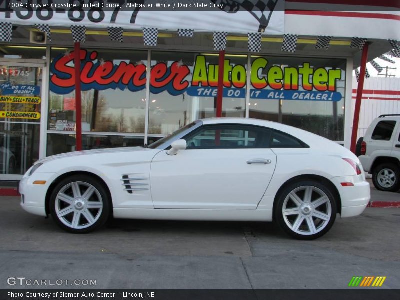Alabaster White / Dark Slate Gray 2004 Chrysler Crossfire Limited Coupe