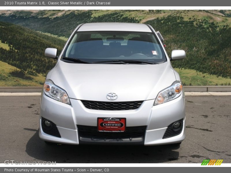 Classic Silver Metallic / Dark Charcoal 2010 Toyota Matrix 1.8