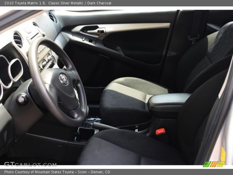 Classic Silver Metallic / Dark Charcoal 2010 Toyota Matrix 1.8