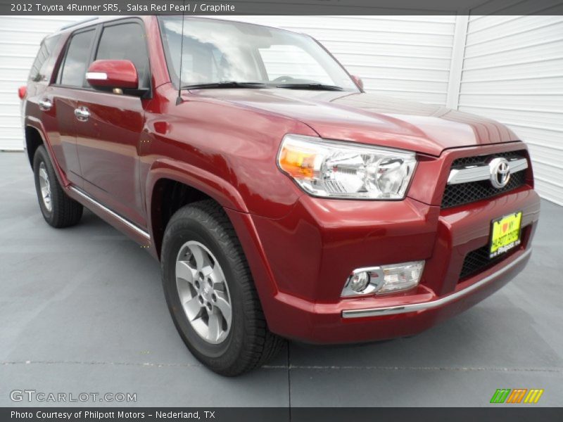 Salsa Red Pearl / Graphite 2012 Toyota 4Runner SR5