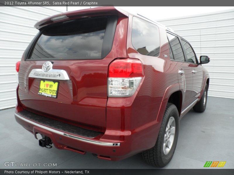 Salsa Red Pearl / Graphite 2012 Toyota 4Runner SR5
