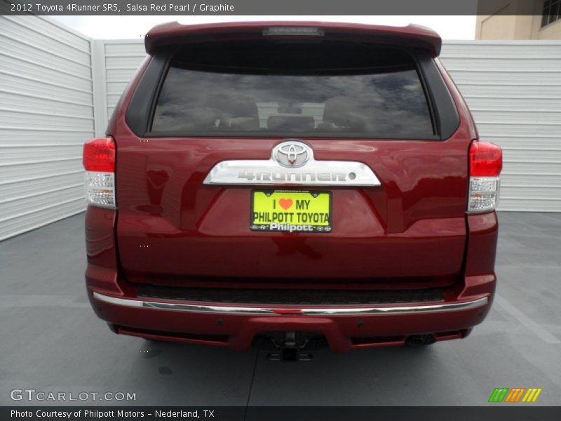 Salsa Red Pearl / Graphite 2012 Toyota 4Runner SR5