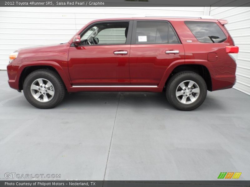 Salsa Red Pearl / Graphite 2012 Toyota 4Runner SR5