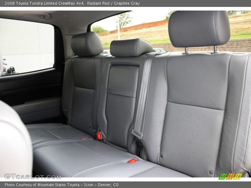 Radiant Red / Graphite Gray 2008 Toyota Tundra Limited CrewMax 4x4