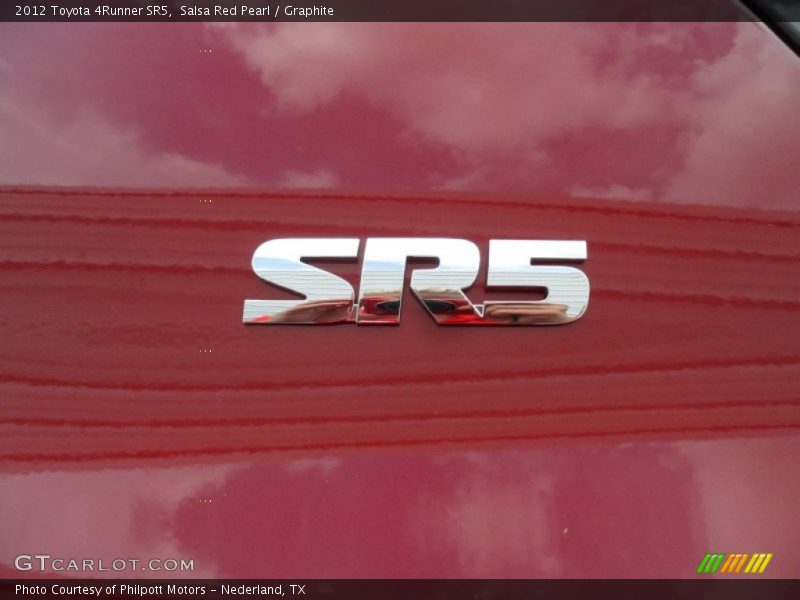 Salsa Red Pearl / Graphite 2012 Toyota 4Runner SR5