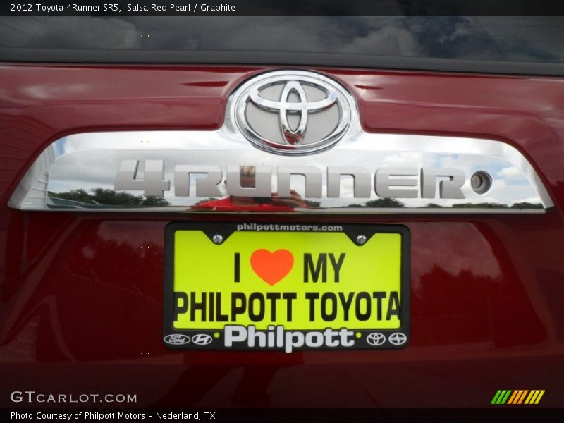 Salsa Red Pearl / Graphite 2012 Toyota 4Runner SR5