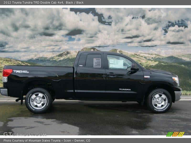 Black / Black 2012 Toyota Tundra TRD Double Cab 4x4