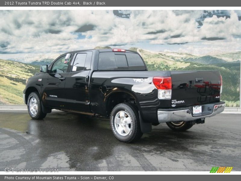 Black / Black 2012 Toyota Tundra TRD Double Cab 4x4