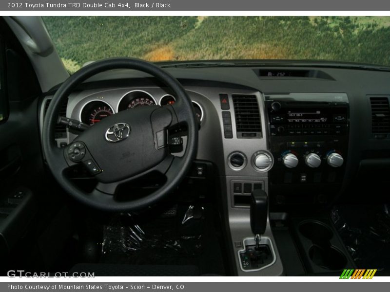 Black / Black 2012 Toyota Tundra TRD Double Cab 4x4