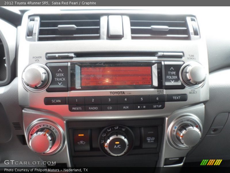 Salsa Red Pearl / Graphite 2012 Toyota 4Runner SR5