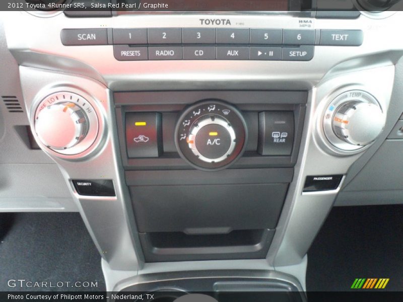 Salsa Red Pearl / Graphite 2012 Toyota 4Runner SR5