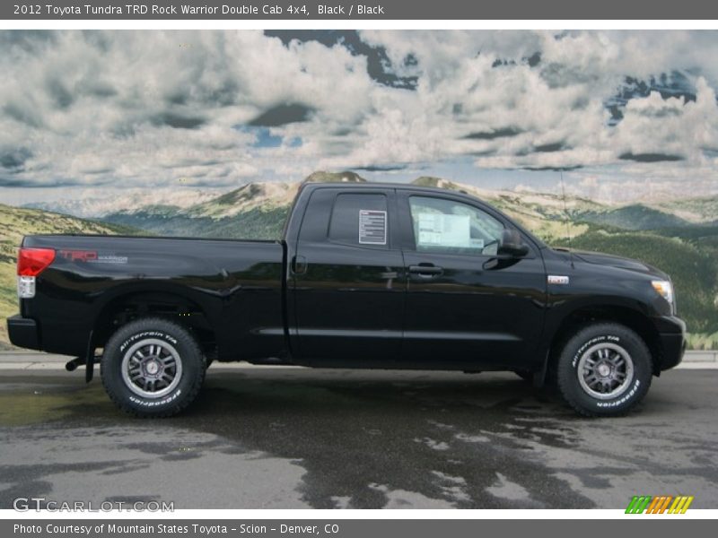 Black / Black 2012 Toyota Tundra TRD Rock Warrior Double Cab 4x4
