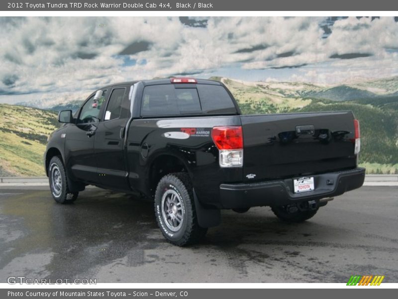 Black / Black 2012 Toyota Tundra TRD Rock Warrior Double Cab 4x4