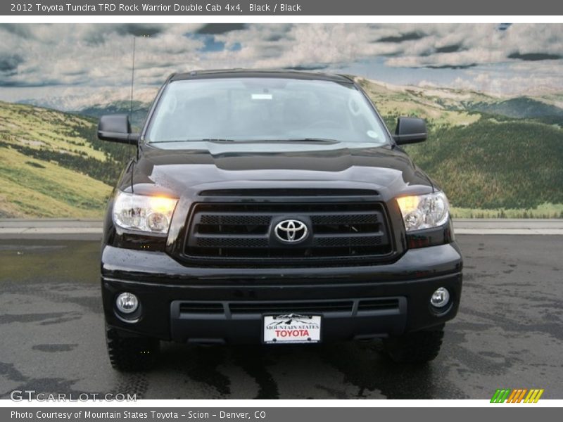 Black / Black 2012 Toyota Tundra TRD Rock Warrior Double Cab 4x4