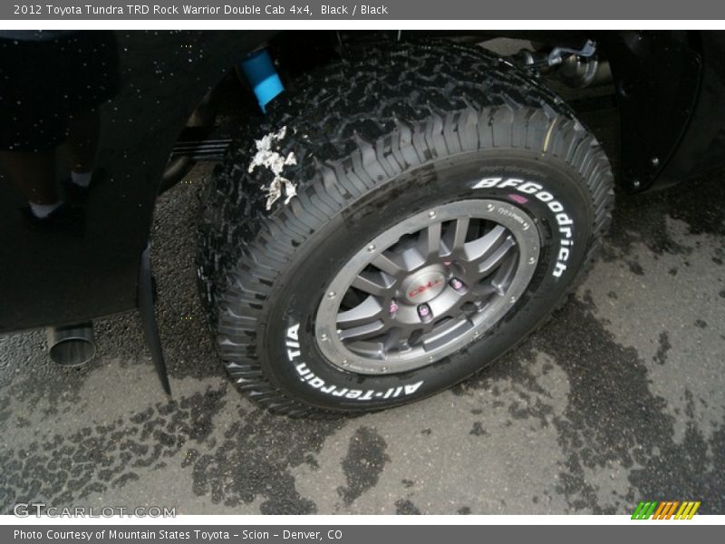 Black / Black 2012 Toyota Tundra TRD Rock Warrior Double Cab 4x4