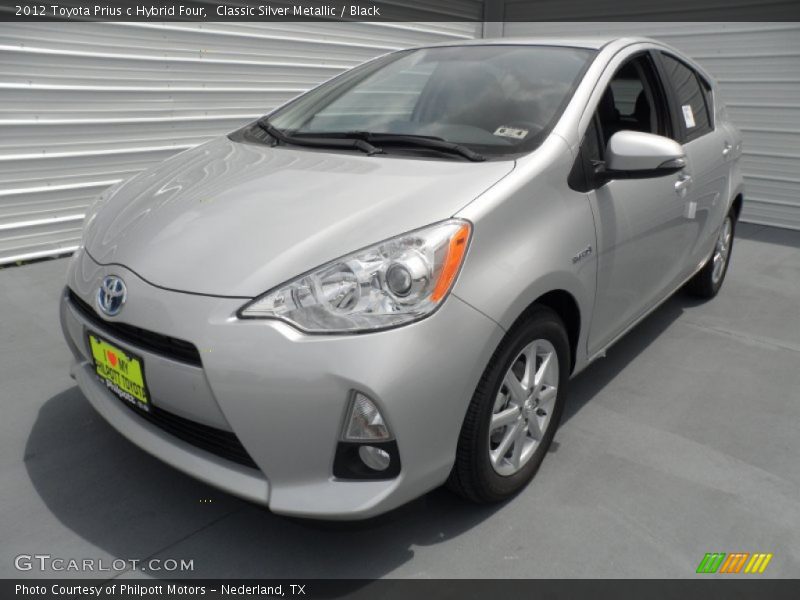 Front 3/4 View of 2012 Prius c Hybrid Four