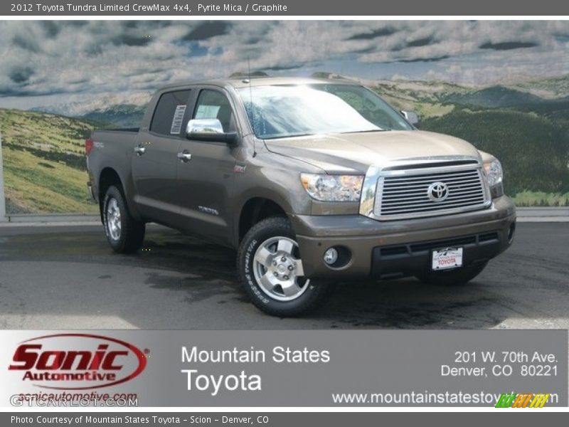 Pyrite Mica / Graphite 2012 Toyota Tundra Limited CrewMax 4x4