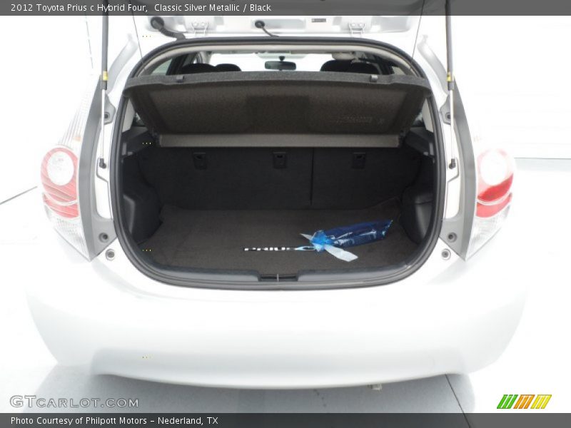  2012 Prius c Hybrid Four Trunk
