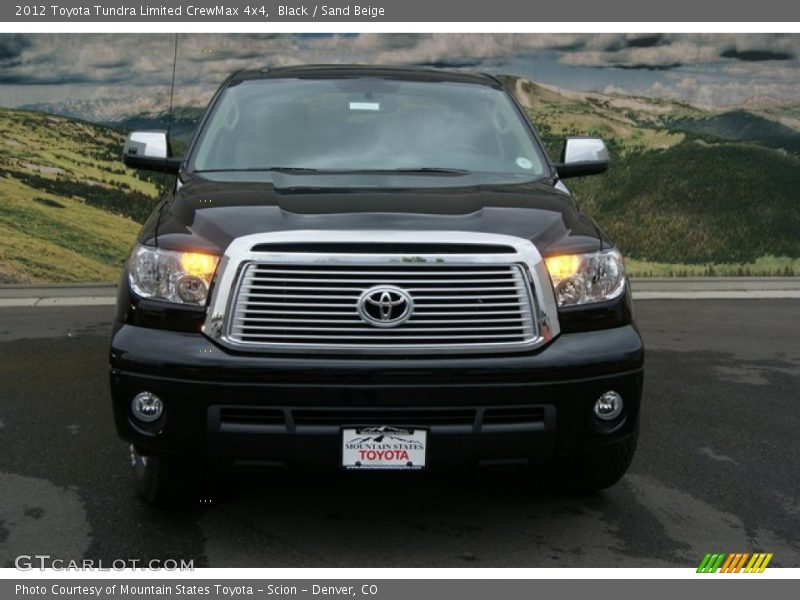 Black / Sand Beige 2012 Toyota Tundra Limited CrewMax 4x4