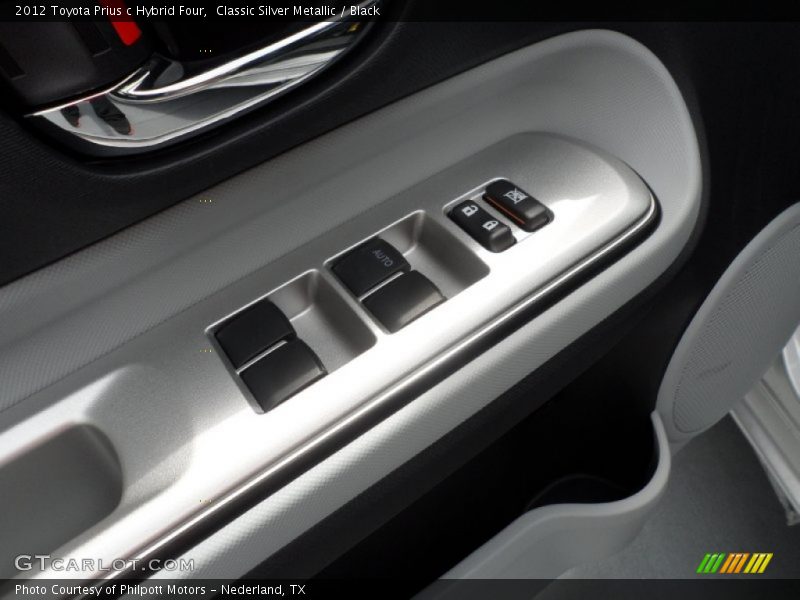 Controls of 2012 Prius c Hybrid Four