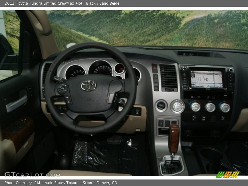 Black / Sand Beige 2012 Toyota Tundra Limited CrewMax 4x4