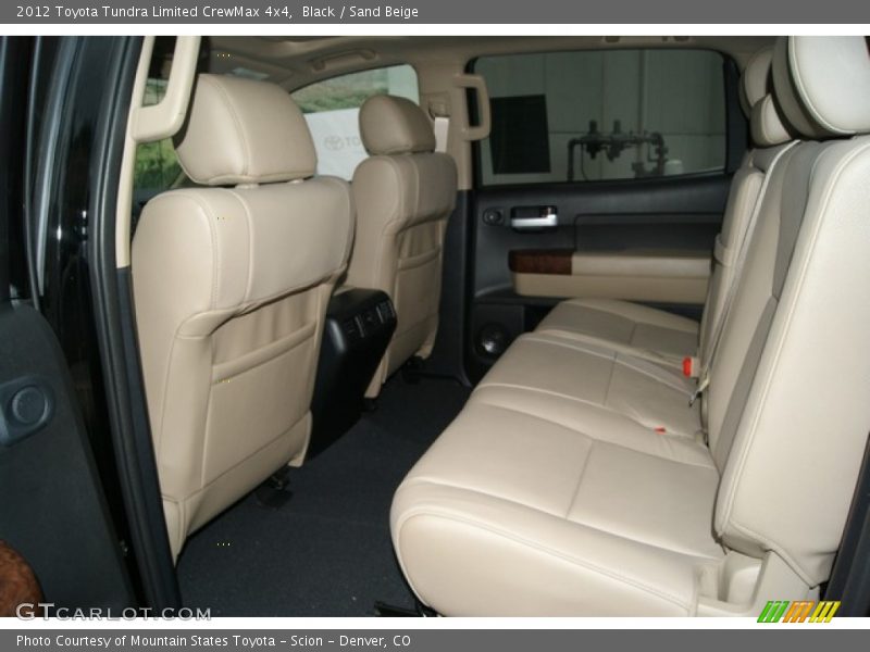 Black / Sand Beige 2012 Toyota Tundra Limited CrewMax 4x4