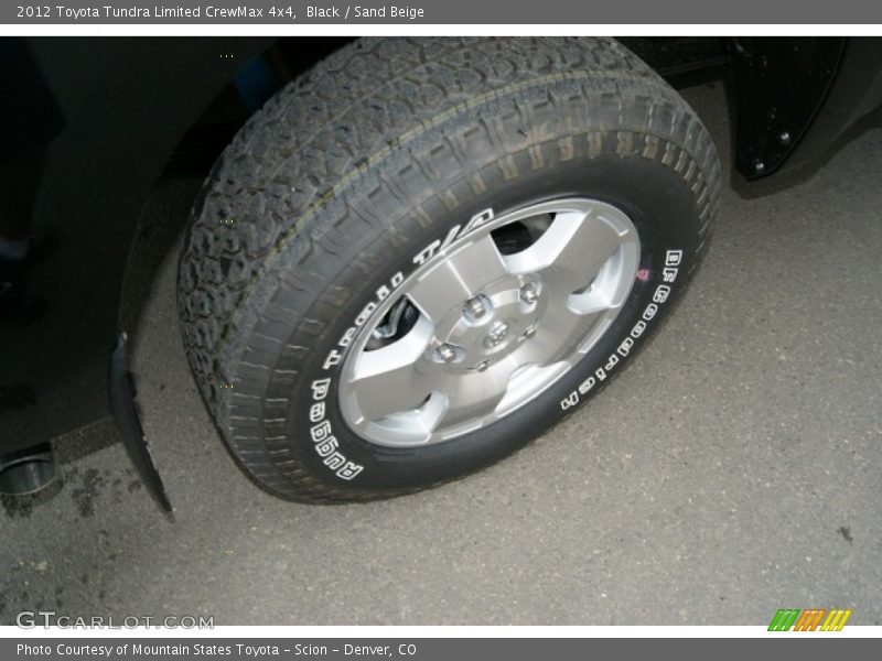 Black / Sand Beige 2012 Toyota Tundra Limited CrewMax 4x4