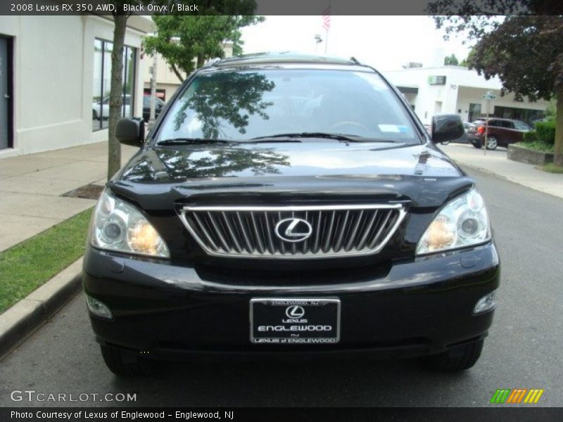 Black Onyx / Black 2008 Lexus RX 350 AWD