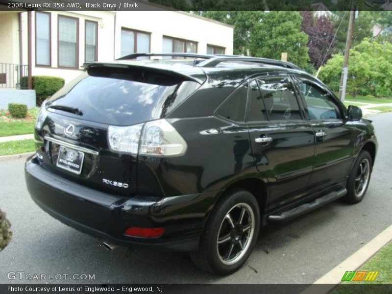 Black Onyx / Black 2008 Lexus RX 350 AWD