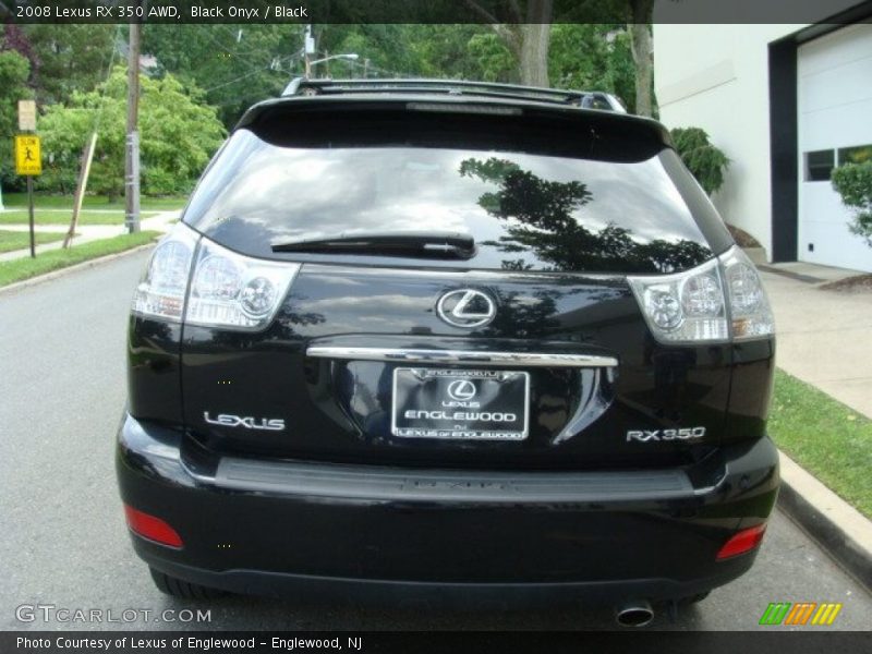 Black Onyx / Black 2008 Lexus RX 350 AWD