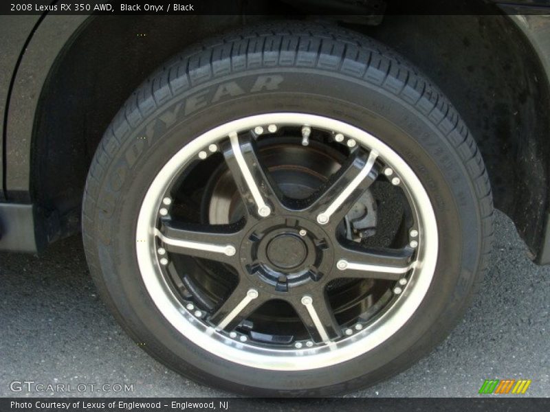 Black Onyx / Black 2008 Lexus RX 350 AWD