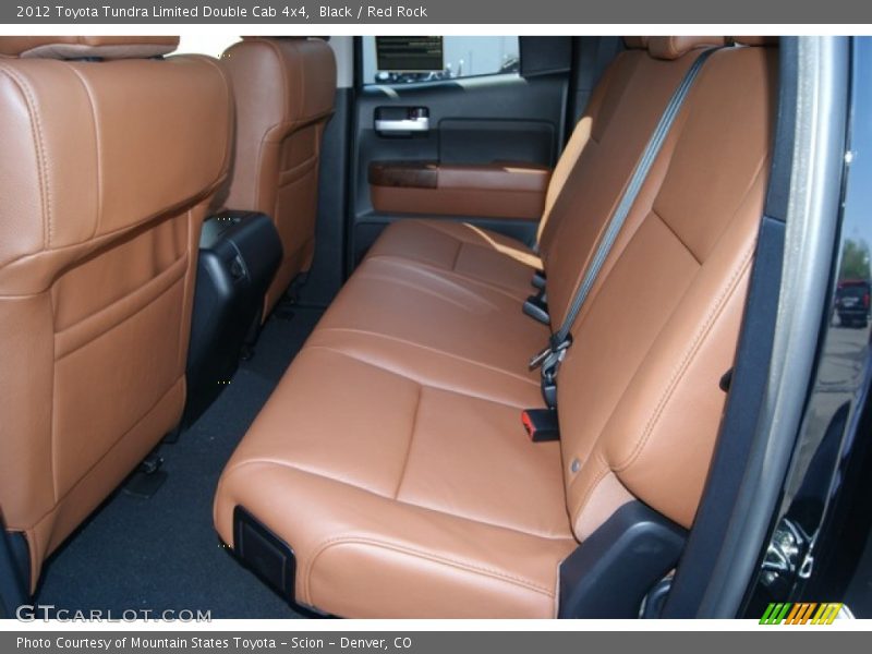Black / Red Rock 2012 Toyota Tundra Limited Double Cab 4x4