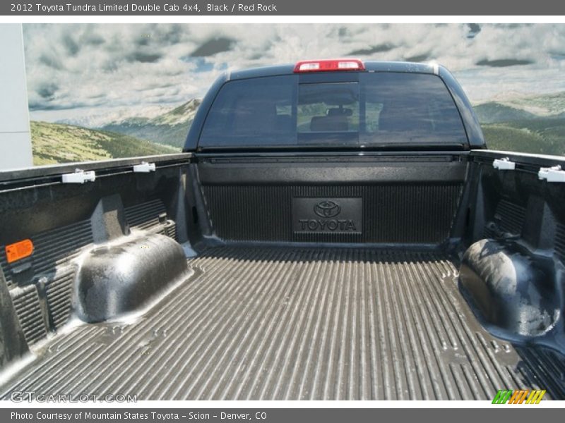 Black / Red Rock 2012 Toyota Tundra Limited Double Cab 4x4